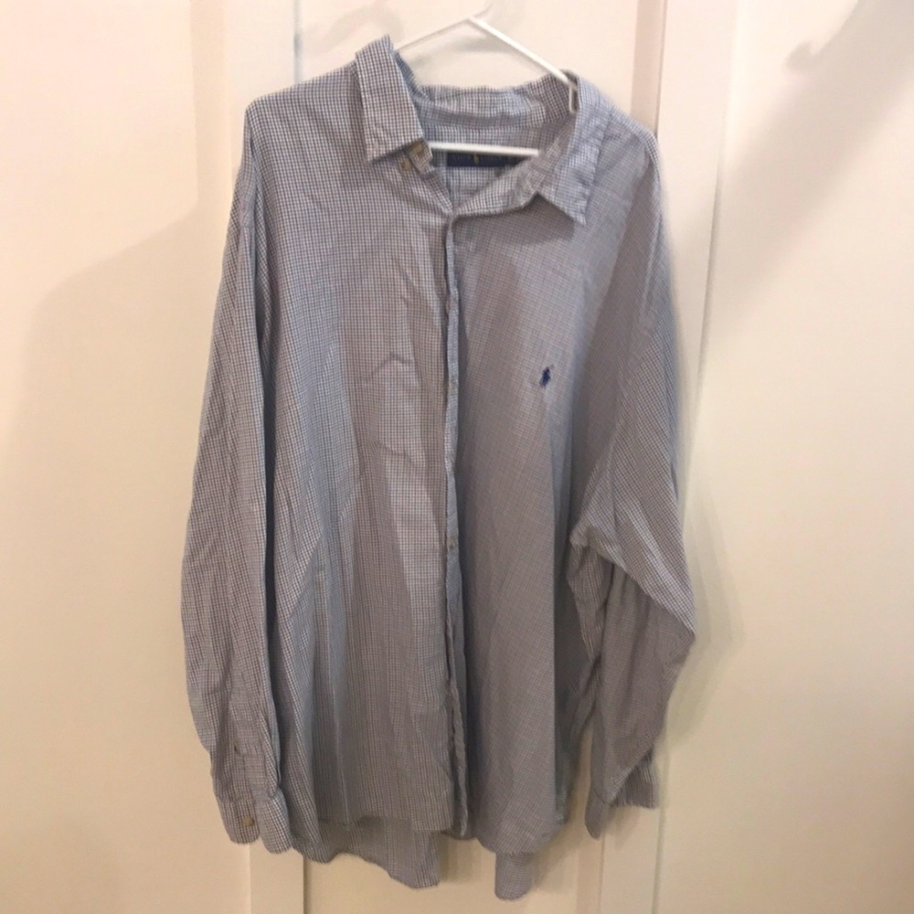 Ralph Lauren Plaid Long Sleeve Button Up